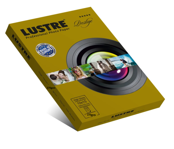 100 Adet Lustre10x15 Photo Paper Glossy - Parlak 270gsm Fotoğraf Kağıdı - 5