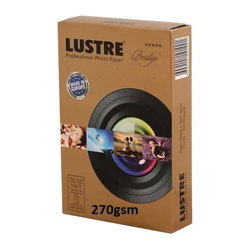 100 Adet Lustre10x15 Photo Paper Glossy - Parlak 270gsm Fotoğraf Kağıdı - 6