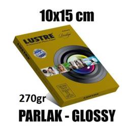 100 Adet Lustre10x15 Photo Paper Glossy - Parlak 270gsm Fotoğraf Kağıdı
