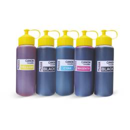 5 Kartuşlu Canon Yazıcılar için uyumlu 500 ml 5 Renk Mürekkep Seti (PHOTOINK Akıllı Mürekkep)