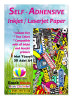 Inkjet ve Laser uyumlu 50 Adet A4 Sticker Güçlü Yapışkanlı Etiket Kağıdı MAT YÜZEYLİ 120gsm - Thumbnail (2)