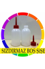 100 Adet boş Şişe 100 ml sızdırmaz Damlalıklı mürekkep şişesi Likit Kolonya Dezenfektan Şişesi Kozmetik Numune - Thumbnail (2)