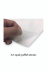 A4 Şeffaf Etiket 210x297 Mm Tam Şeffaf Yazıcı Etiketi Lazer Yazıcılar için - Thumbnail (3)