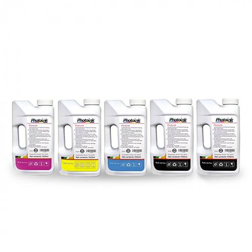 Anti-Uv Canon Yazıcılar için uyumlu 1000 ml 5 Renk Mürekkep Seti (PHOTOINK Akıllı Mürekkep) - 0