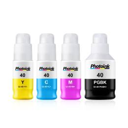 Canon GI-40 G1420 G2420 G2460 G3420 G3460 Uyumlu Photoink 1 SET 4 RENK Mürekkep