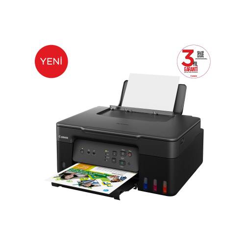 Canon G3430 Wi-Fi + Tarayıcı + Fotokopi Renkli Çok Fonksiyonlu Tanklı Mürekkep Püskürtmeli Yazıcı (Canon Eurasia Garantili) - 2
