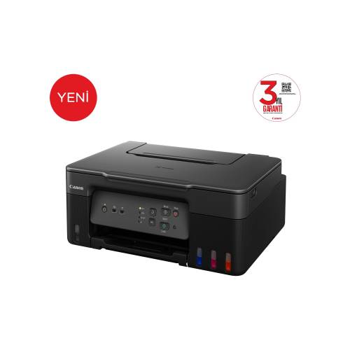 Canon G3430 Wi-Fi + Tarayıcı + Fotokopi Renkli Çok Fonksiyonlu Tanklı Mürekkep Püskürtmeli Yazıcı (Canon Eurasia Garantili) - 3