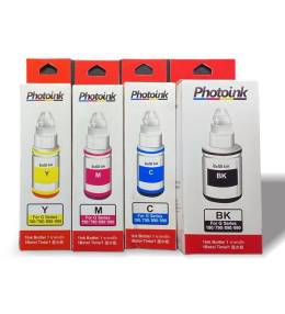 4 RENK TAKIM - Canon GI 490 uyumlu PHOTOINK PLUS Mürekkep TAKIMI - ÖZEL KUTULU AMBALAJINDA - G1400/G1410/G2400/G2410/G2411/G3400/G3411/G4400