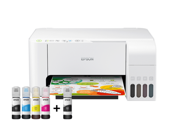 Epson EcoTank L3256 Wifi Mürekkep Püskürtmeli Çok Fonksiyonlu Yazıcı Orjinal Mürekkepli - Faturalı - Sıfır Ürün beyaz - 0
