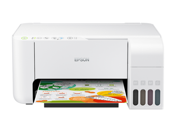 Epson EcoTank L3256 Wifi Mürekkep Püskürtmeli Çok Fonksiyonlu Yazıcı Orjinal Mürekkepli - Faturalı - Sıfır Ürün beyaz - 1