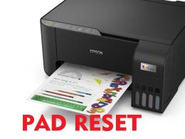 Epson Ecotank L3256 Yazıcı için Sınırsız Ped Hatası Reset Pad dolu Hatası Reset Programı 