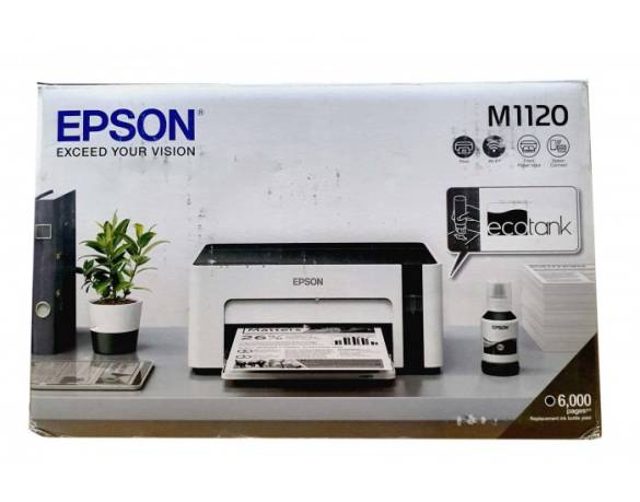 Epson EcoTank M1120 Wi-Fi Mono Tanklı Mürekkep Püskürtmeli Yazıcı - 3