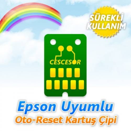 Epson SC-T3000, T3200, T5000, T5200, T7000, T7200, F6000, P10000, P20000 Uyumlu Atık Tank Çipi - 0