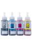 EPSON Uyumlu 4 RENK TAKIM (4x70 ml) T664 MÜREKKEP - L382 - L3060 - L385 - Thumbnail (3)