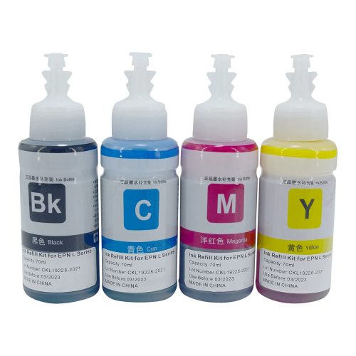 EPSON Uyumlu 4 RENK TAKIM (4x70 ml) T664 MÜREKKEP - L382 - L3060 - L385 - 4