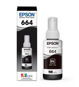 ORİJİNAL 1 ADET SİYAH Epson L200/L220/L300/L210/ L355/L550/L1300/L382/L386/L565/L655/L310/L3050/L3060/L3070 için T6641 70 ml. Mürekkep 