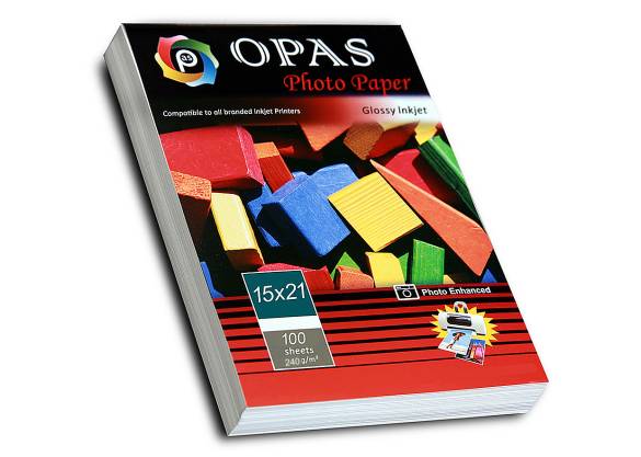 Parlak Fotoğraf Kağıdı 220gsm 100 adet A5 - 15x21 - 1