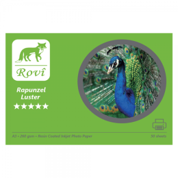 Rovi Rapunzel Parıltı (Luster) Fotoğraf Kağıdı 260gsm 50yp A3