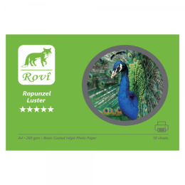 Rovi Rapunzel Parıltı (Luster) Fotoğraf Kağıdı 260gsm 50yp A4
