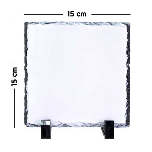 Süblimasyon Taş Rock Kare Taş Alan 15X15 Transfer Baskı Için - 3