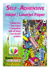 100 Adet A4 MAT YÜZEYLİ Sticker Güçlü Yapışkanlı Etiket Kağıdı 120gsm - Thumbnail (1)