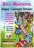 100 Adet A4 MAT YÜZEYLİ Sticker Güçlü Yapışkanlı Etiket Kağıdı 120gsm - Thumbnail (5)